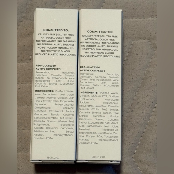 Brand New Dr. Zenovia Peptide Serum and Blemish Moisturizer (15ml each bottle) - Picture 3 of 6